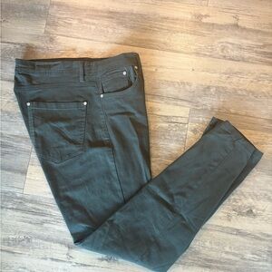 Men’s Slim Straight Green Pants